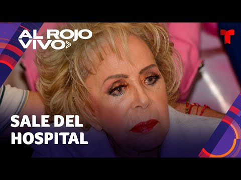 Silvia Pinal sale del hospital, Alejandra Guzmán celebra