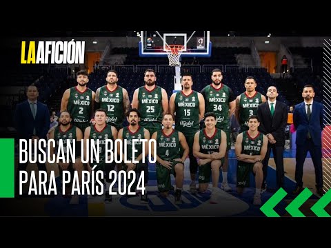 La selección mexicana de basquetbol enfrenta una dura misión para ir a París 2024