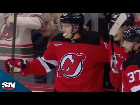 Devils Hughes Goes Coast-To-Coast Before Wiring One Past Ersson