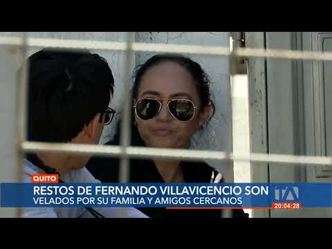 Acceso restringido en velación de Fernando Villavicencio en Quito