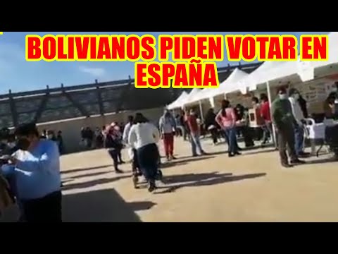 BOLIVIANOS RESIDENTES EN ESPAÑA NO PUEDEN SUFRAGAR POR QUE NO SE ENCUENTRAN EL PADRÓN ELECTORAL.
