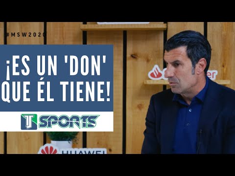 A Luis Figo NO LE SORPRENDE la CALIDAD que tiene Cristiano Ronaldo a sus 35 años de edad