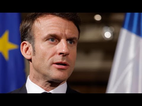 Guerre en Ukraine : Les Européens réticents à l'idée esquissée par Emmanuel Macron