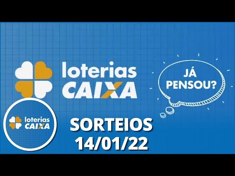 Loterias CAIXA: Super Sete, Quina, Lotofácil e Lotomania 14/01/2022
