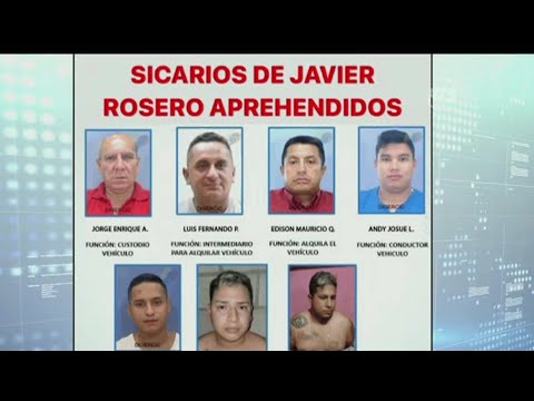 Detienen a sospechosos del crimen de Javier Rosero