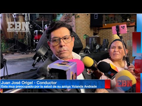 PEPILLO ORIGEL PREOCUPAD0 POR LA SALUD DE YOLANDA ANDRADE  tuvo una recaída de la aneurisma