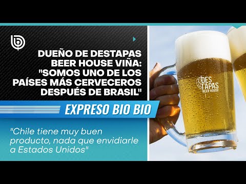 Dueño de Destapas Beer House Viña: Somos uno de los países más cerveceros después de Brasil