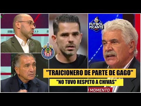 A Gago, Chivas LE DIO DE COMER y ahora le da la espalda. Un TRAICIONERO, dice Tuca | Futbol Picante