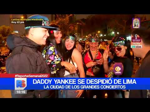 Daddy Yankee se despidió de Lima ¡la ciudad de los grandes conciertos!