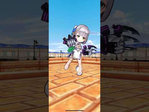 【白猫プロジェクト】フロンティア・タワー 145階 ( Lv.500 )　白銀ノエル ( 拳 ) + 鎖フェネッカ + 槍ミレイユ　【52,945pt】