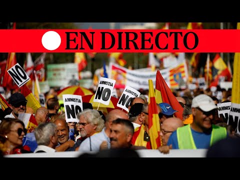 DIRECTO BARCELONA | Manifestación de Societat Civil Catalana contra la amnistía