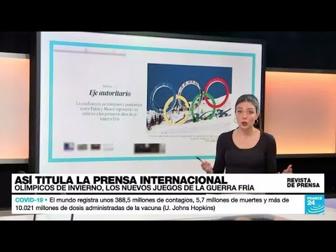 Los Juegos de la nueva Guerra Fría, en los titulares internacionales • FRANCE 24 Español