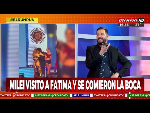 Fátima Florez habló en el Run Run del Espectáculo: Lo nuestro fue amor a primera vista