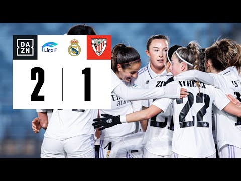 Real Madrid CF vs Athletic Club (2-1) | Resumen y goles | Highlights Liga F