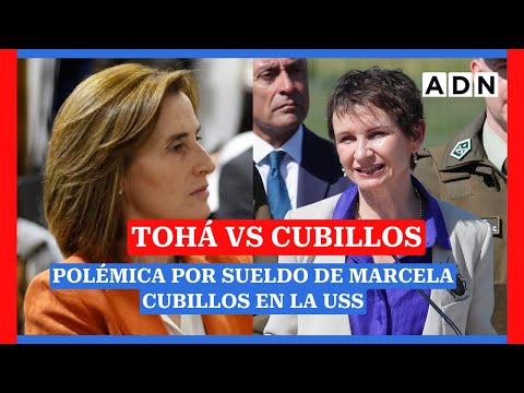 TOHÁ VS CUBILLOS: Polémica por sueldo de Marcela Cubillos en la USS