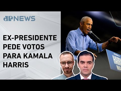 Barack Obama ataca Trump na Pensilvânia (EUA)