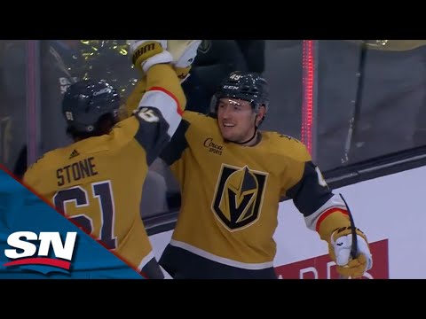 Golden Knights Ivan Barbashev And Keegan Kolesar Both Score Only 25 Seconds Apart