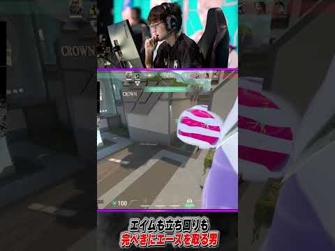 エイムも立ち回りも完ぺきにエースを取る男