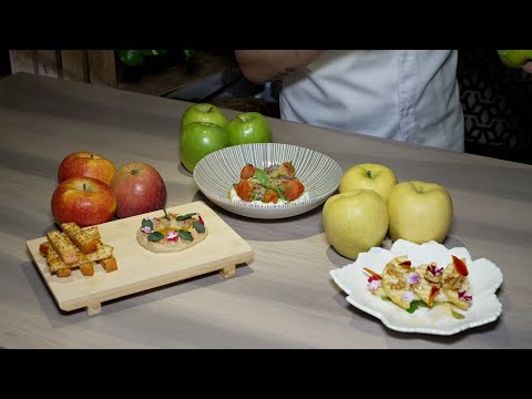 El chef Rodrigo de la Calle realza el valor de la manzana europea con tres recetas originales