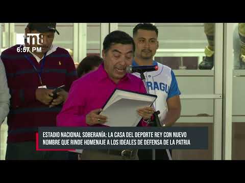 «Estadio Nacional Soberanía» La casa del deporte rey en Nicaragua