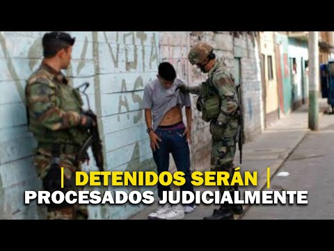 TOQUE DE QUEDA: “Detenidos serán procesados judicialmente luego de la cuarentena”