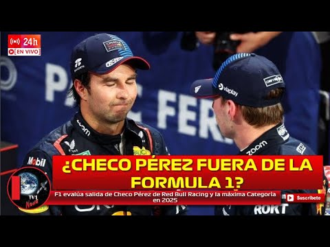 F1 evalúa salida de Checo Pérez de Red Bull Racing y la máxima Categoría en 2025