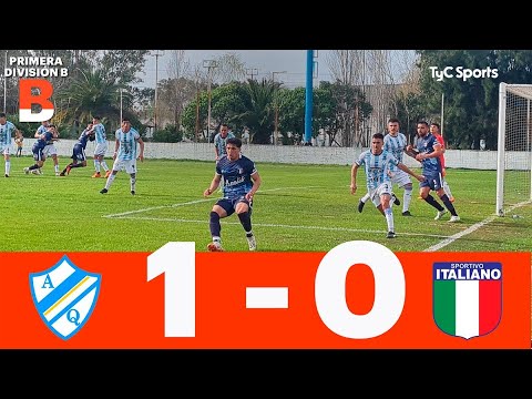 Argentino de Quilmes 1-0 Sportivo Italiano | Primera División B | Fecha 12 (Clausura)