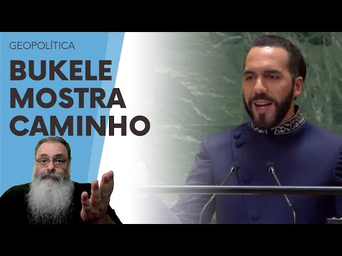 BUKELE faz ÓTIMO DISCURSO na ONU ressaltando SEGURANÇA: NÃO prendi MILHARES, eu LIBERTEI MILHÕES