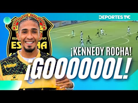 ¡GOL BRASILEÑO! Kennedy Rocha se estrena con un golazo en el clásico entre Real España vs Olimpia