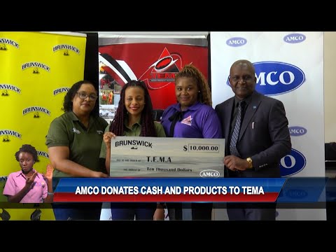AMCO Donates Cash And Products To TEMA
