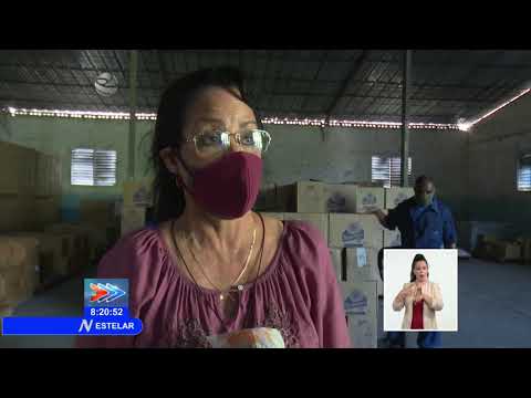 Cienfuegos recibe envío de aceite, como parte de los Donativos que llegan a Cuba