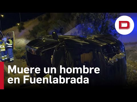 Fallece un hombre en un accidente de tráfico en Fuenlabrada (Madrid)