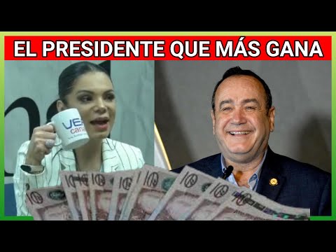 Karina rottman, hace público el sueldo de los Presidente de Centro América,  ante una mala economía