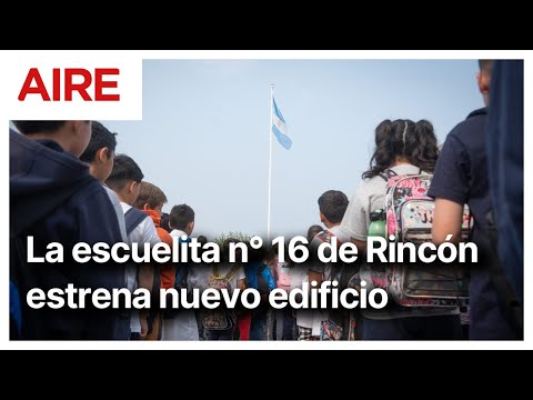 Entre risas, aplausos y mucha emoción, comenzaron las clases en la escuela N°16  de Rincón