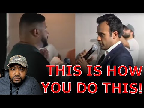 Vivek Ramaswamy Calmly Dismantles Springfield Man Claiming Whites Are Being Racist To Haitians!