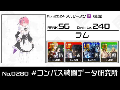 【No.0280】S6 ラム視点【#コンパス】