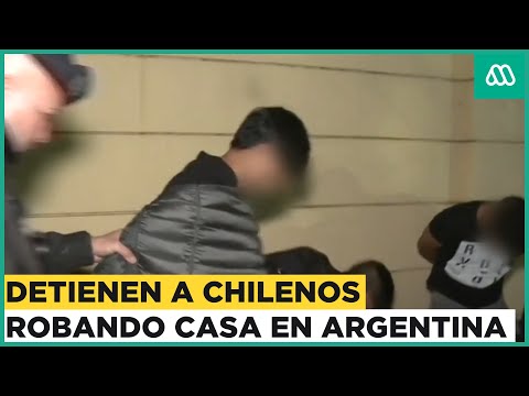 Tres chilenos detenidos en Argentina: Fueron pillados robando en una casa en Palermo