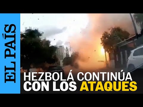 GUERRA GAZA | El momento de uno de los ataques que Hezbolá ha lanzado contra el norte de Israel