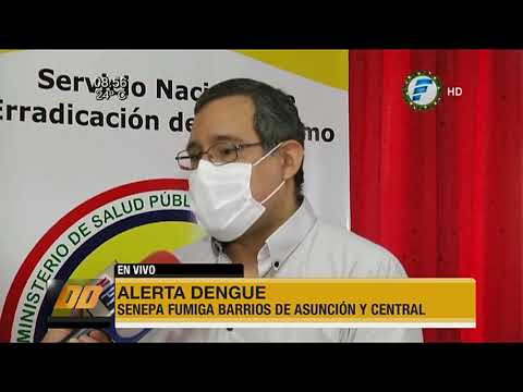 Senepa realiza fumigaciones en Asunción y Central ante aumento de casos de dengue