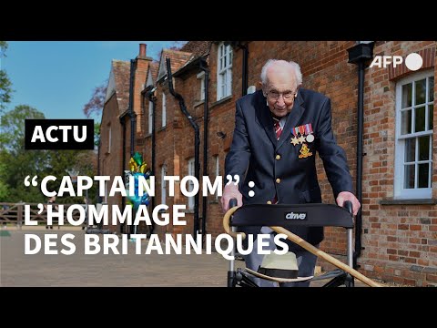 Captain Tom: les Britanniques rendent hommage au vétéran, décédé du Covid à 100 ans | AFP