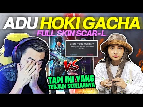 ADU HOKI SAMA "BTR-NG" GACHA FULL SET SKIN SCAR - L ?! TAPI INI YANG TERJADI DI ENDING - PUBG MOBILE