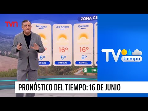 Pronóstico del tiempo: Domingo 16 de junio 2024 | TV Tiempo