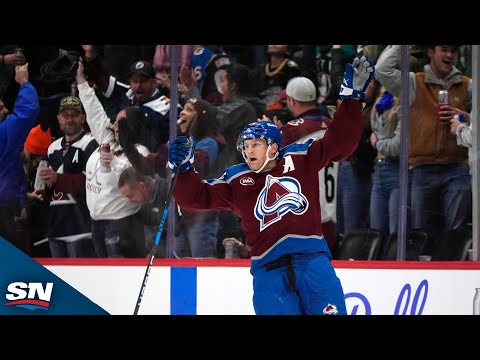 Colorados MacKinnon Dangles Through Defence For Second Goal On The Night