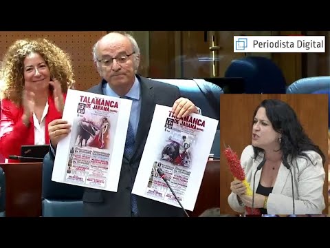 ¡Vaya par de banderillas le clava Pedro Corral (PP) a la antitaurina Escalante de Hamas Madrid!