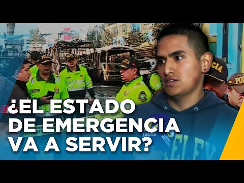 ¿Ataque luego de anunciar estado de emergencia? 25 buses calcinados en Independencia