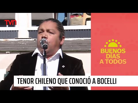 ¡Conoce a Miguel Pellao el tenor chileno que estuvo con Andrea Bocelli! | Buenos días a todos