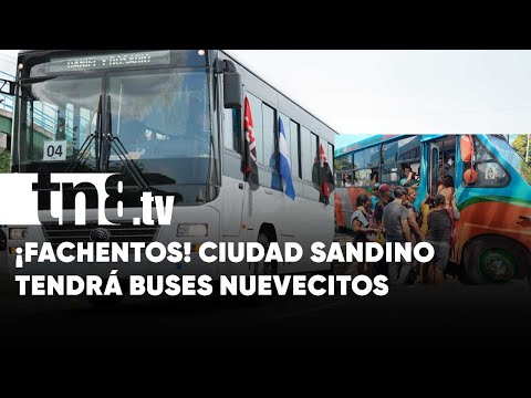 ¡Fachentos! Ciudad Sandino celebra el cambio total de su flota de buses