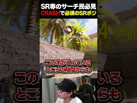 認知度0%...？CRASHのとんでもないSRポジが海外で『これは反則だろ』と話題に！！ |   #codmobile  #最強  #KAME #codモバイル