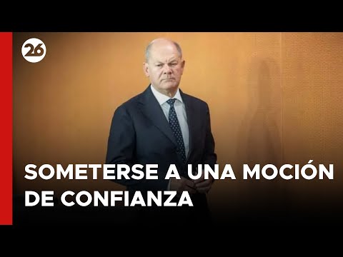 Scholz descarta someterse a una moción de confianza en el Budestag