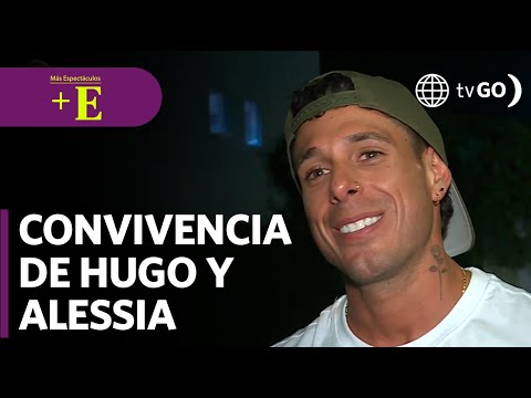 La divertida convivencia de Alessia Rovegno y  Hugo García | Más Espectáculos (HOY)